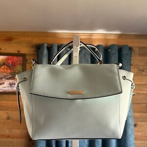 Kate Spade Sky Blue Satchel with Crossbody Strap